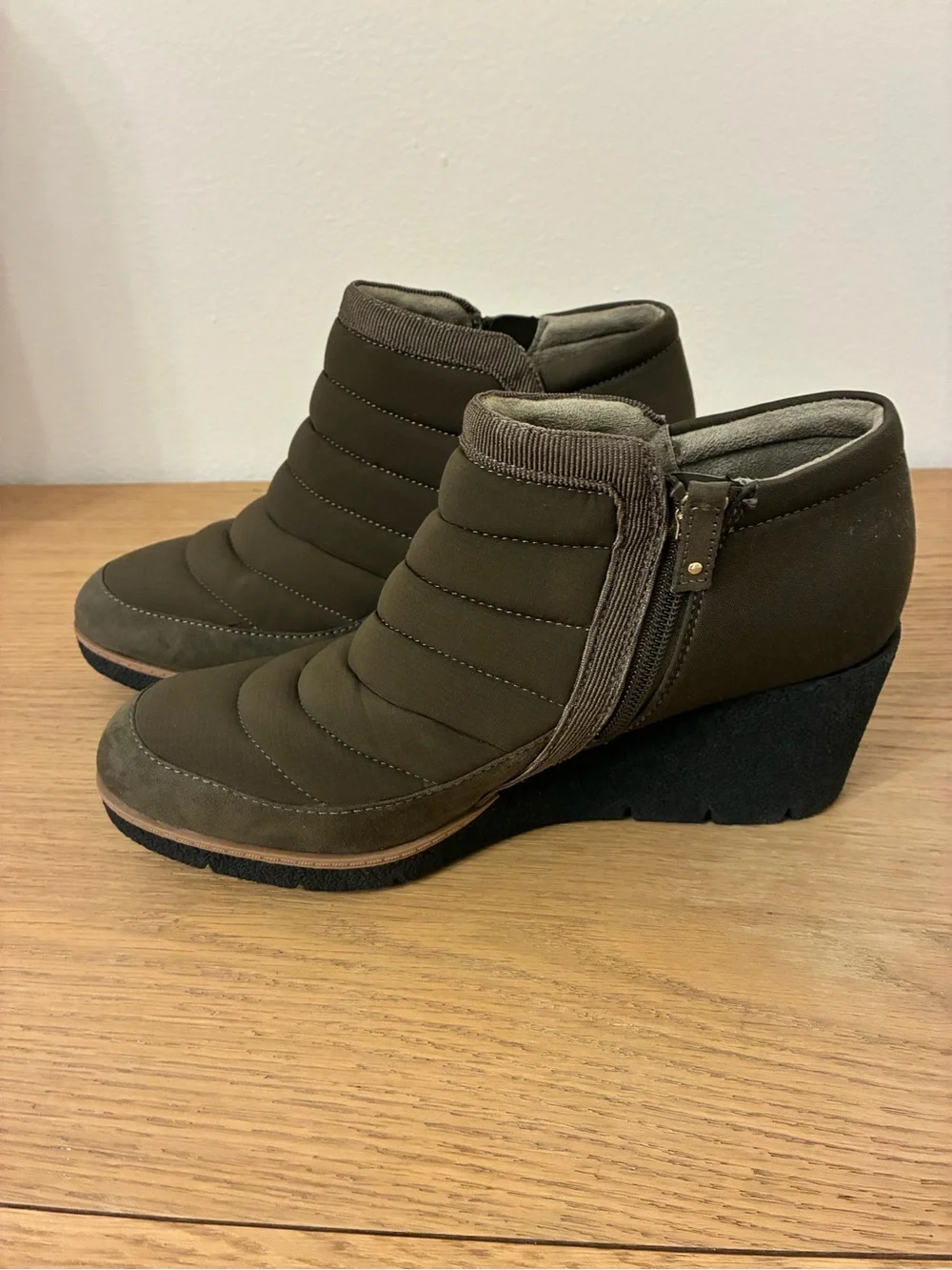 Dr. Scholls Women’s Boulevard Ankle Booties - Olive Green
